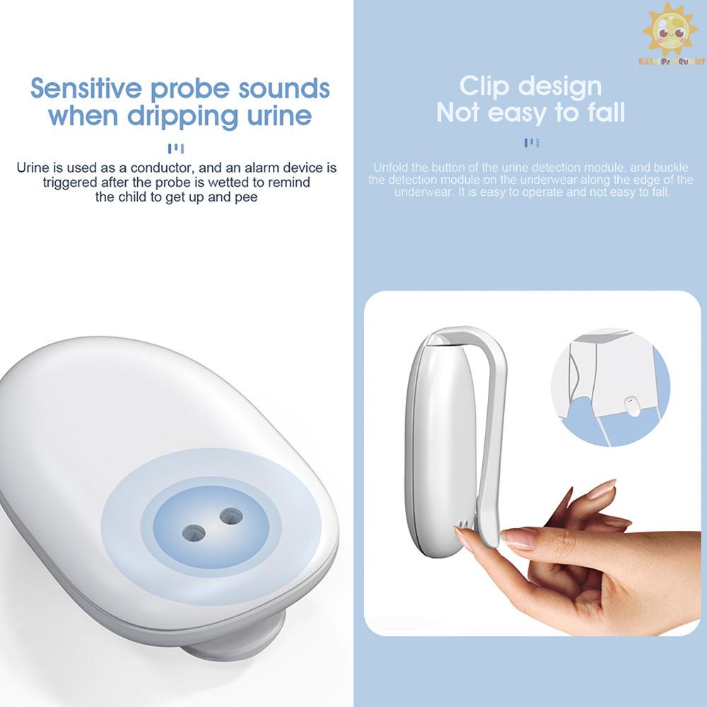 Wireless Bedwetting Alarm Pee Alarm with Receiver & Clipon Transmitter