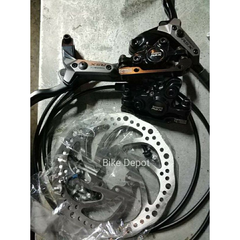 SHIMATE RSX Hydraulic Brakes with Rotor Set Shopee Philippines