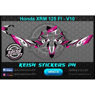 Xrm 125 fi 2024 decals design