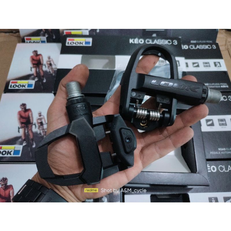 Look Keo Classic Road clipless Pedal cleat Roadbike Pedal original Made  in France RB