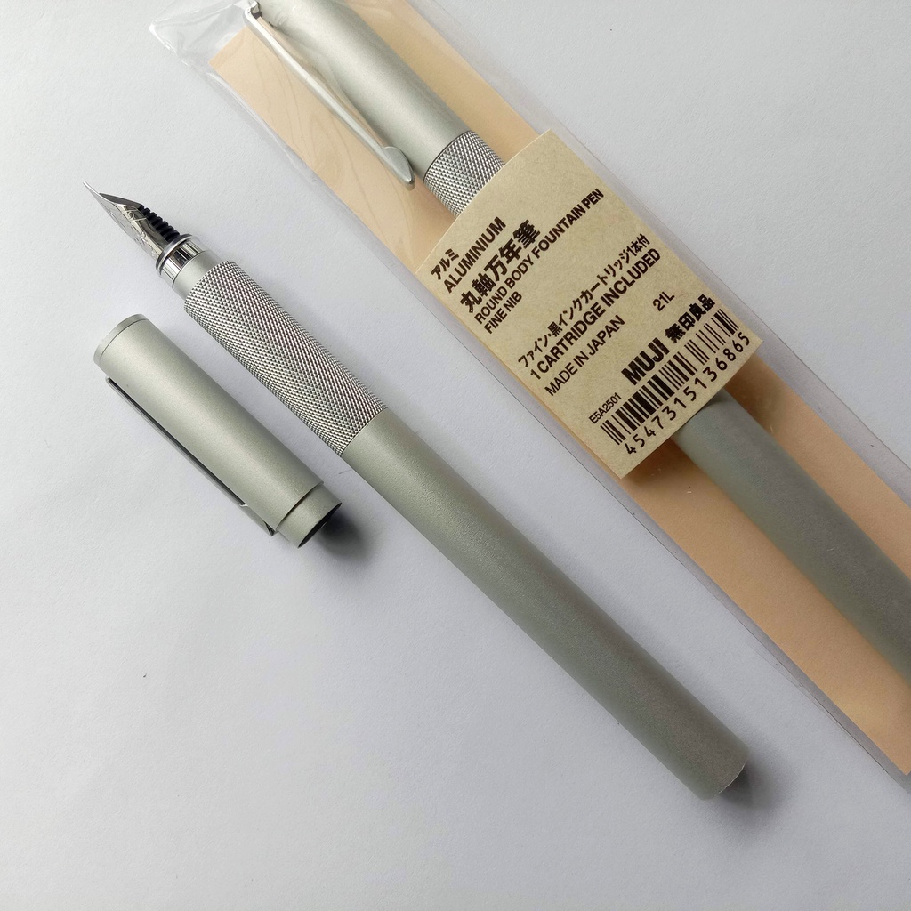 MUJI Aluminum Fountain Pen