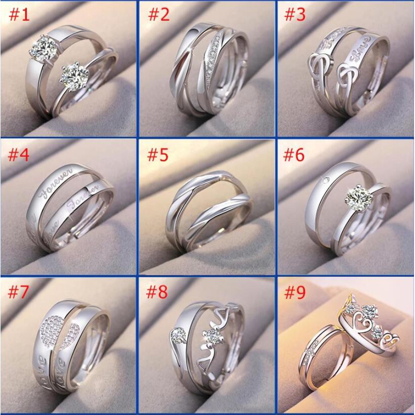 Shopee store couple ring