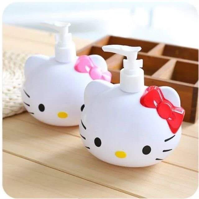 towel♞♀Hello kitty face lotion dispenser 400 ml | Shopee Philippines