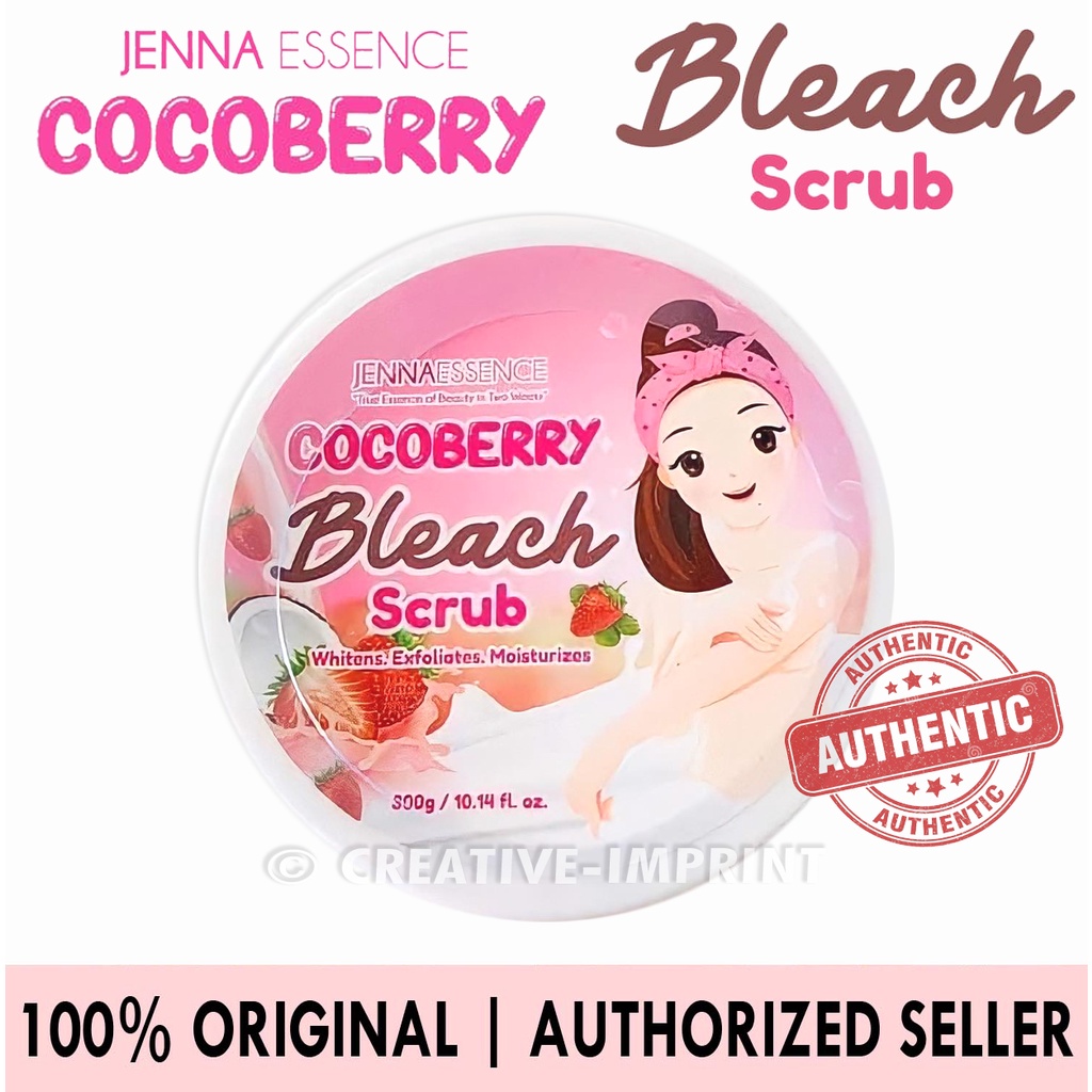 (ONHAND) NEW Jenna Essence Cocoberry Bleach Scrub 300g Bleaching