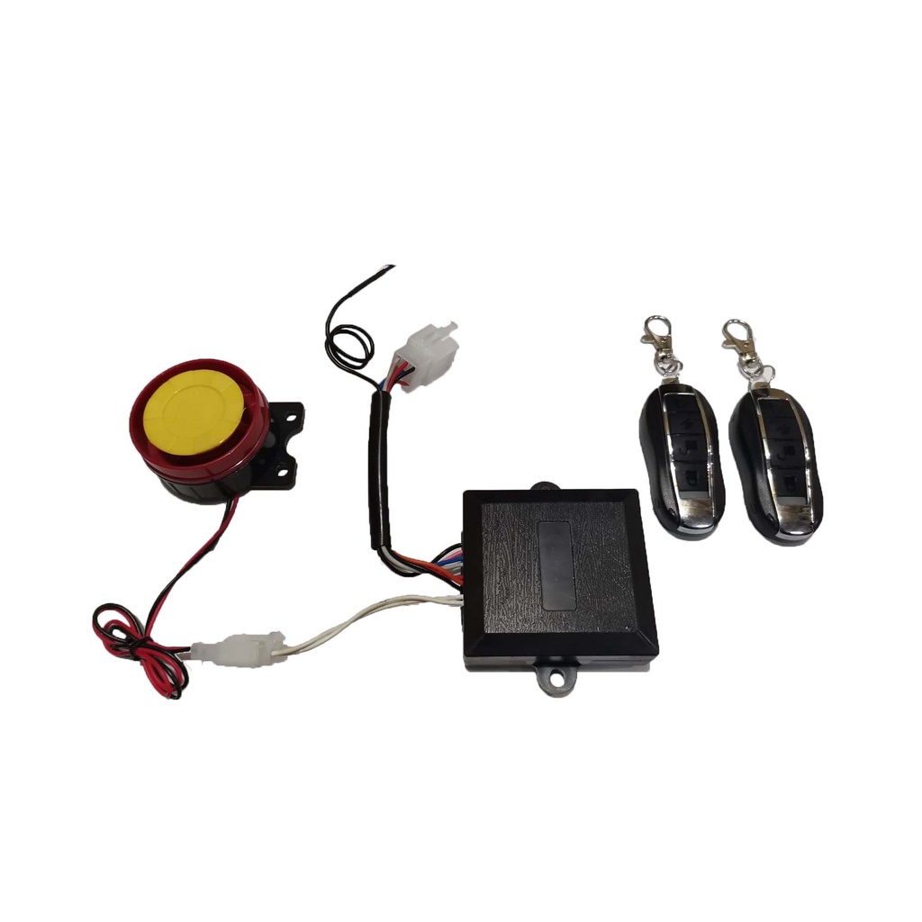 12 volts Motorcycle Alarm System Anti-Theft and Engine Start Remote ...