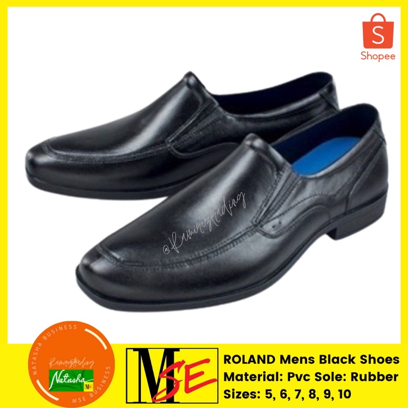 MSE BLACK SHOES ROLAND | WINFORD | MAILMAN - WATERPROOF STAINPROOF 100% ...