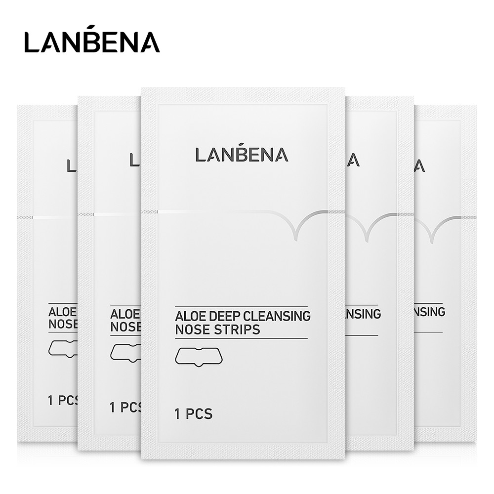 LANBENA Aloe Deep Cleansing Nose Strip Anti Acne Remove Blackheads