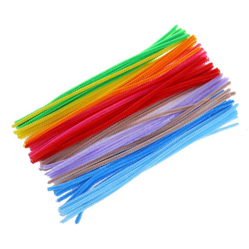 100pk Multi Coloured Pipe Cleaners | Shopee Philippines