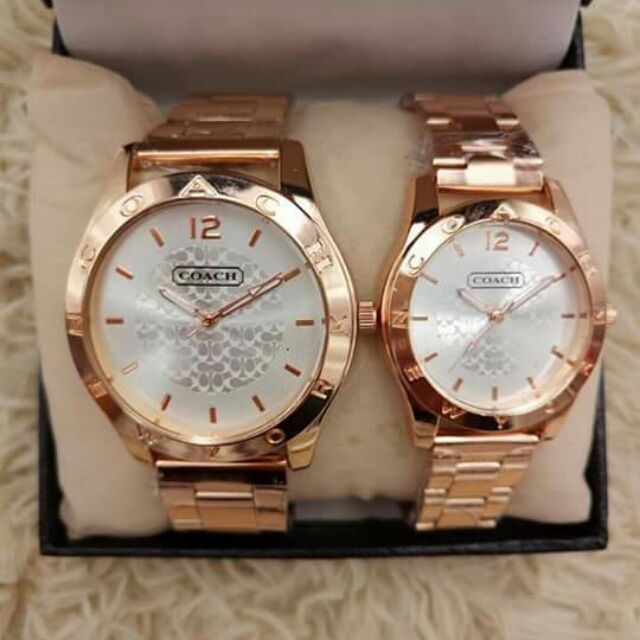 Coach best sale couple watches