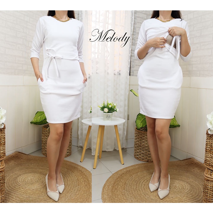 WHITE NURSING MATERNITY DRESS FOR CHRISTENING DEDICATION BAPTISM FOR MOM FORMAL SEMIFORMAL Shopee Philippines
