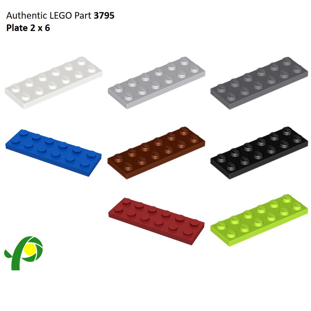 LEGO Parts 3795 Plate 2x6 | Shopee Philippines