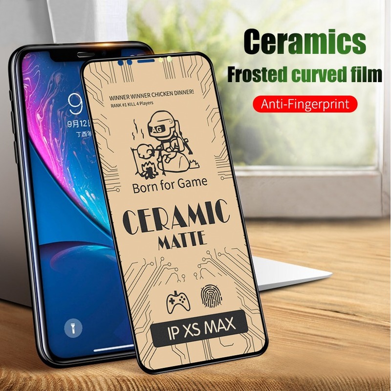 Redmi 9T Matte Ceramic Tempered Glass for Xiaomi Redmi 9A 9C Note Pro  9T 9S Anti-fingerprint Screen Protector