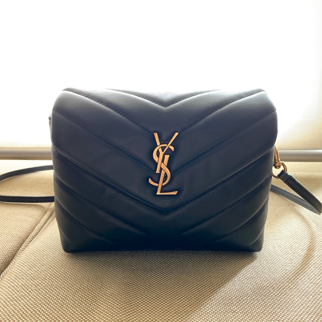 Ysl loulou toy bag in matelassé y leather hot sale