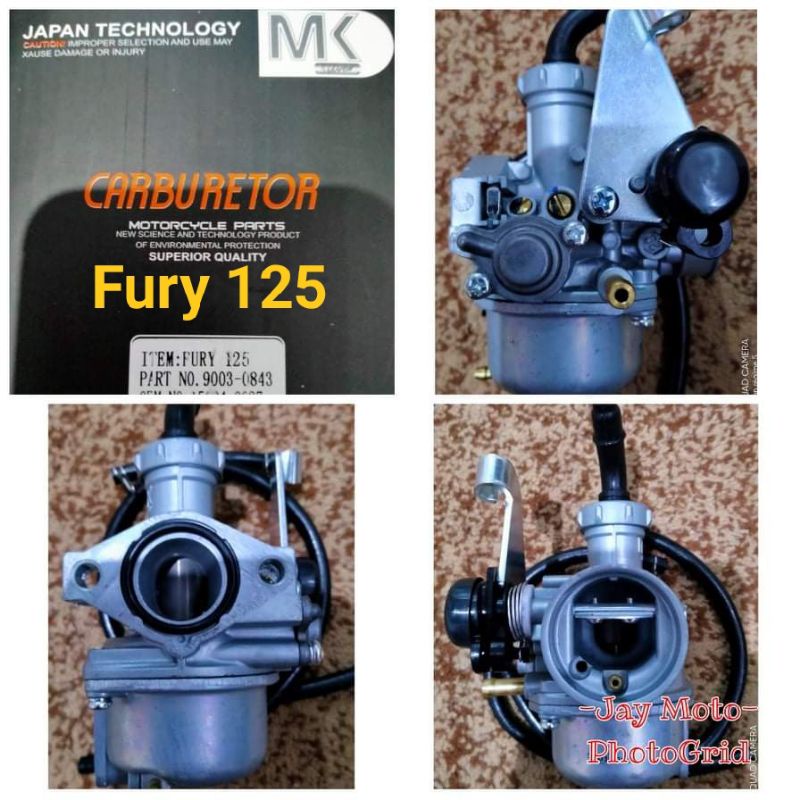 fury 125 carburetor