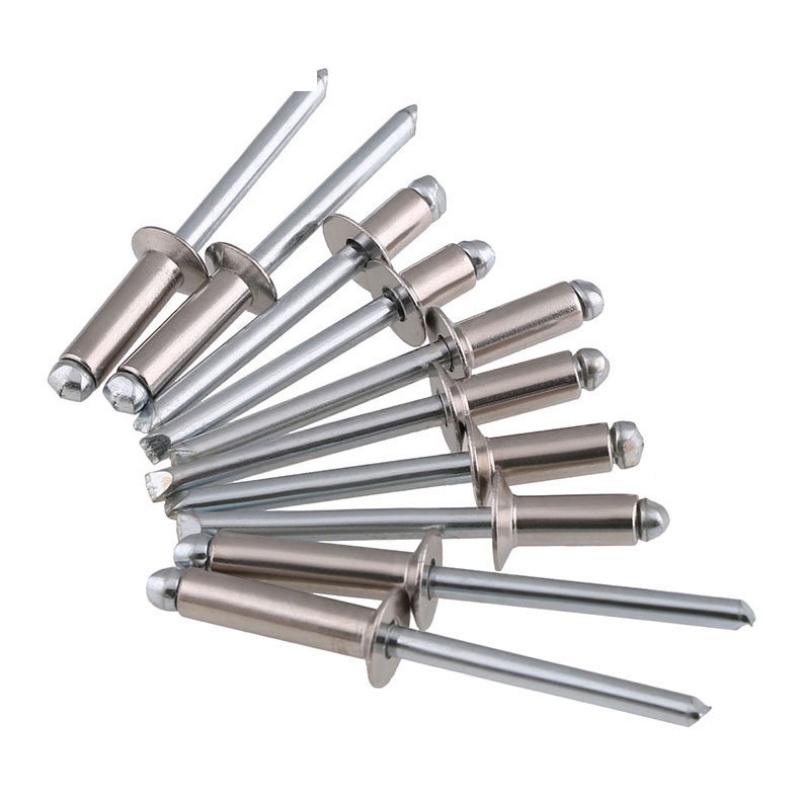 304 Stainless Steel Countersunk Head Flat Aluminum Core Pull Rivet M3M3 ...
