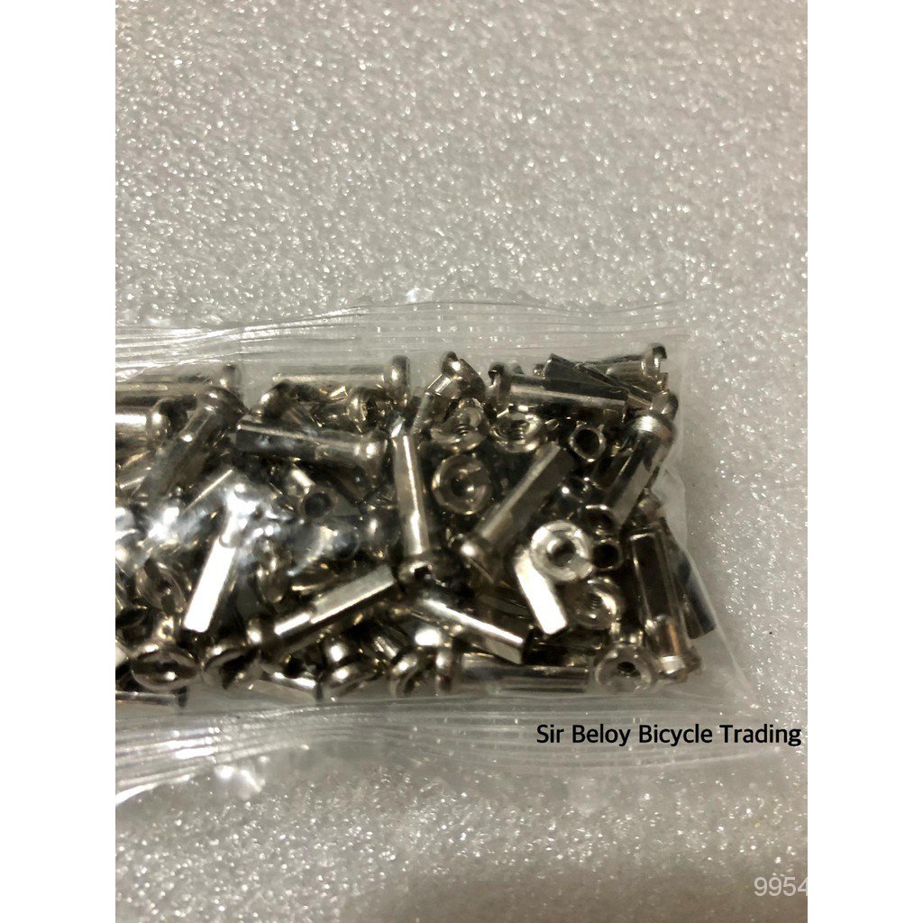 RAGUSA Stainless Nipples 14 Gauge 72 Pieces MTB Nipples Bicycle Nipples