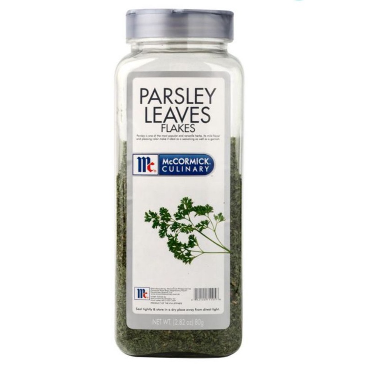 McCormick Culinary Parsley Flakes 80g | Shopee Philippines