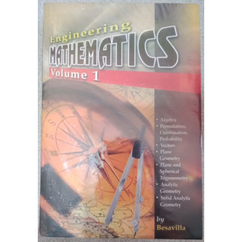 ENGINEERING MATHEMATICS Vol.1 By Besavilla | Shopee Philippines