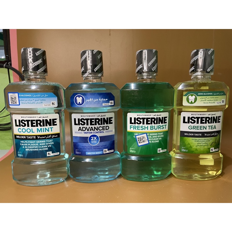 Listerine Mouthwash 500ml Shopee Philippines