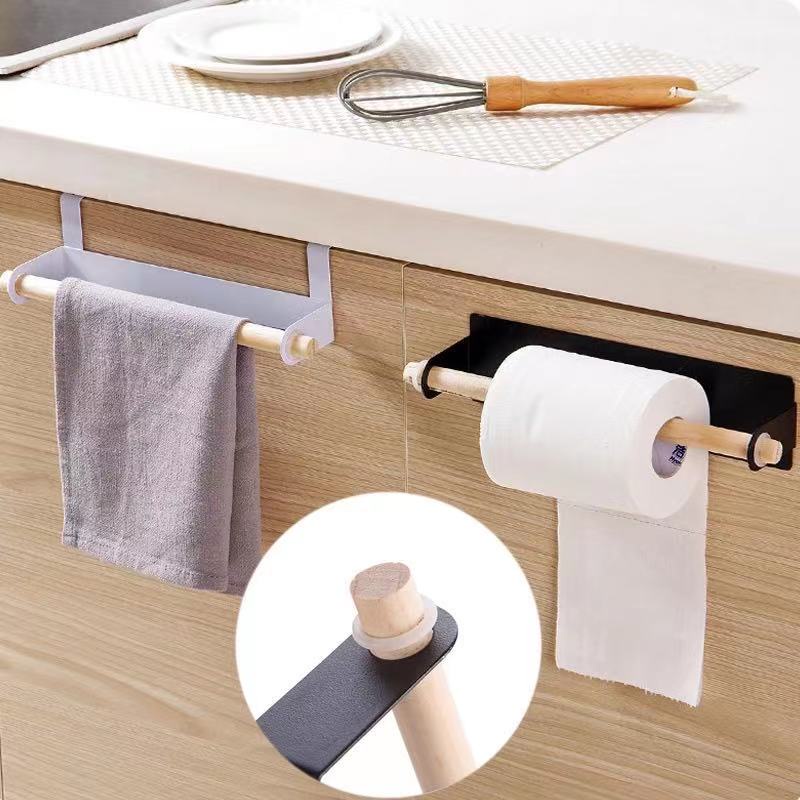 2gether Kitchen Rag Paper Roll Bar Hanger Bathroom Towel Rack Over ...