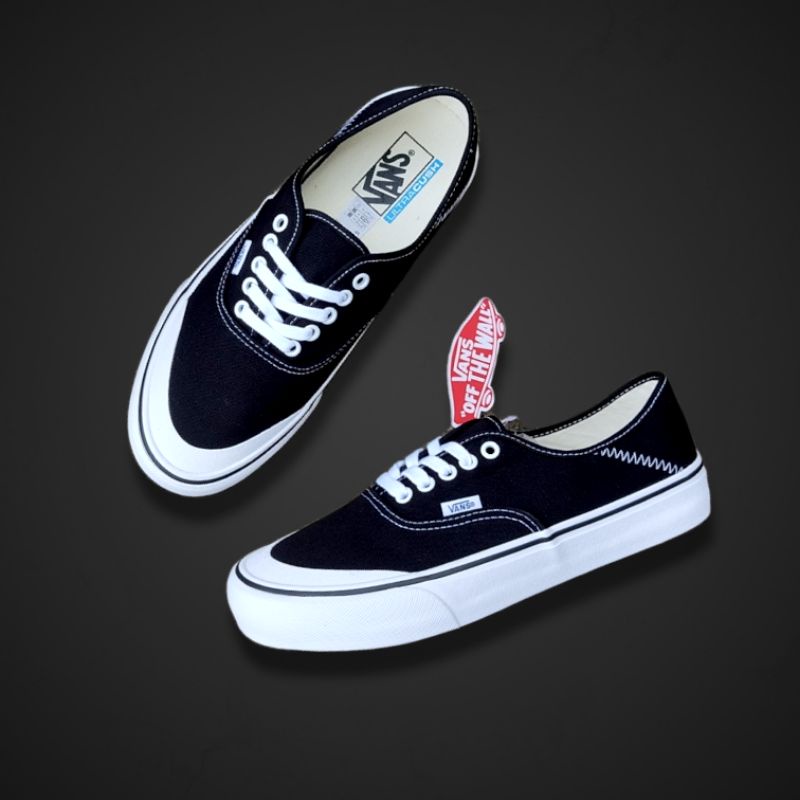 Vans authentic best sale sf black