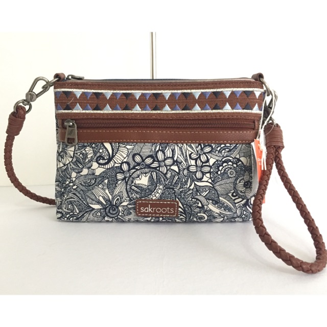 Sakroots Campus Mini Bag in Navy Spirit Desert Authentic Shopee