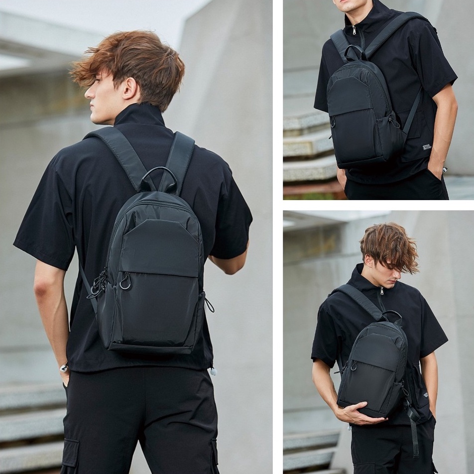 Mini Small Backpack Men Light Student School Bag Outdoor Sports