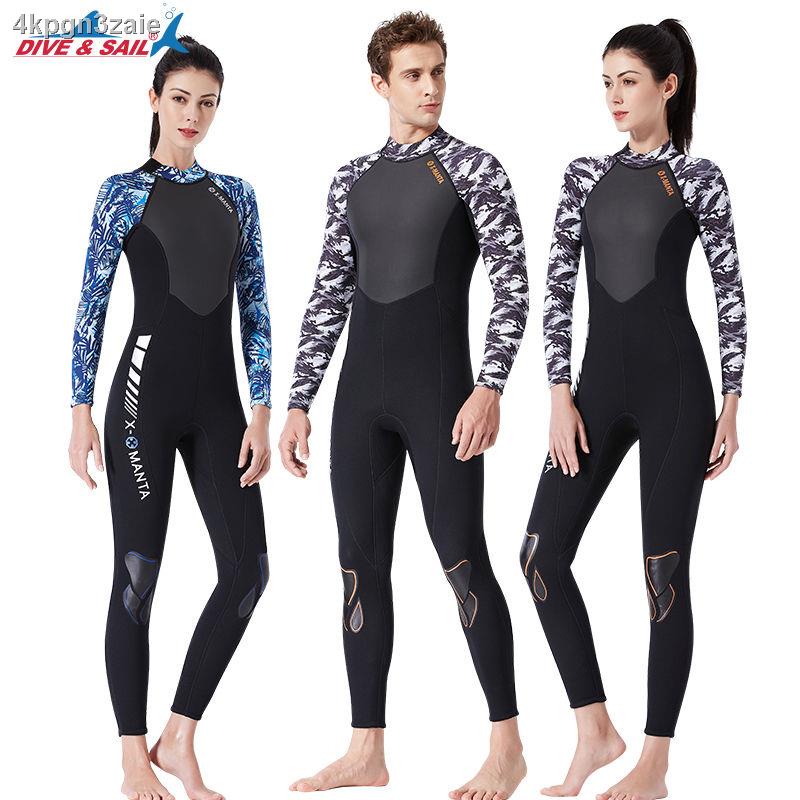 1.5MM thick wetsuit for men and women onepiece surfing swimsuit 3MM
