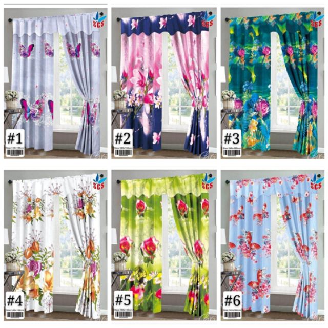 SCS US cotton curtain( No ring) | Shopee Philippines