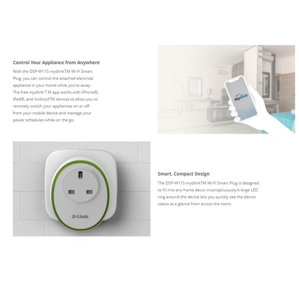 DSP-W115 mydlink Wi-Fi Smart Plug Philippines