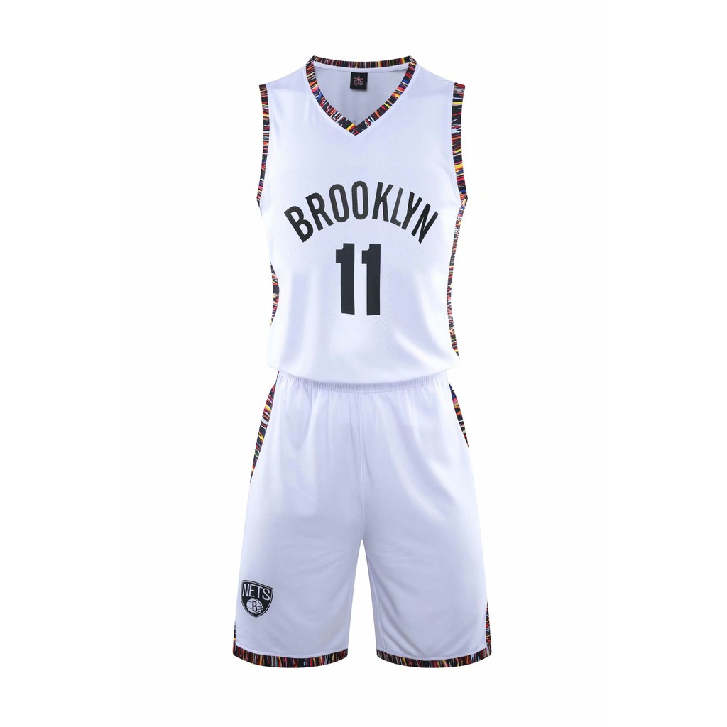 Design Brooklyn Nets Bed-study Kyrie Irving #11 Nba Basketball 2020 City  Edition New Arrival White Polo Shirts - Peto Rugs