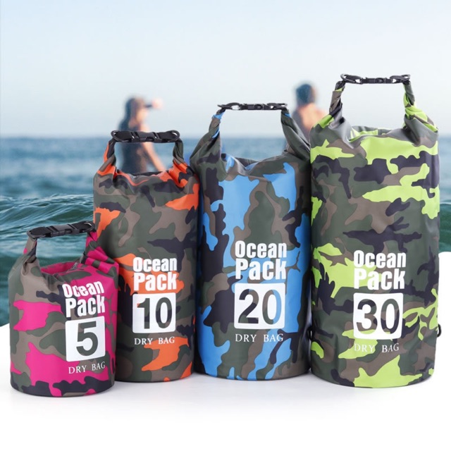 Camouflage Ocean pack 10L ocean pack dry bag Waterproof bag outdoor