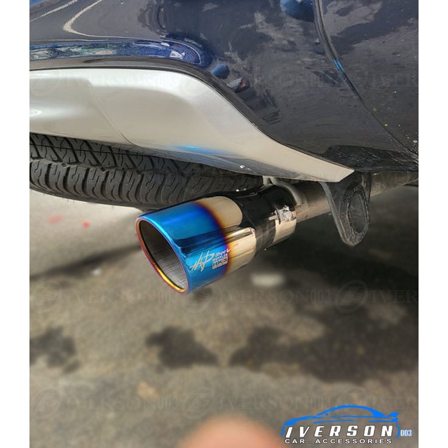 HKS Slant Muffler Tip for Mitsubishi Montero 2016 to 2020 Shopee