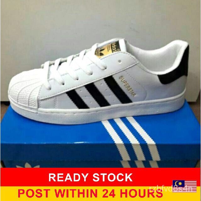 Superstar shoes outlet with gold stripes