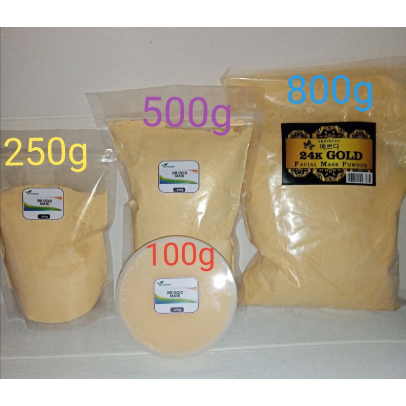 24K Gold Mask Powder | Shopee Philippines