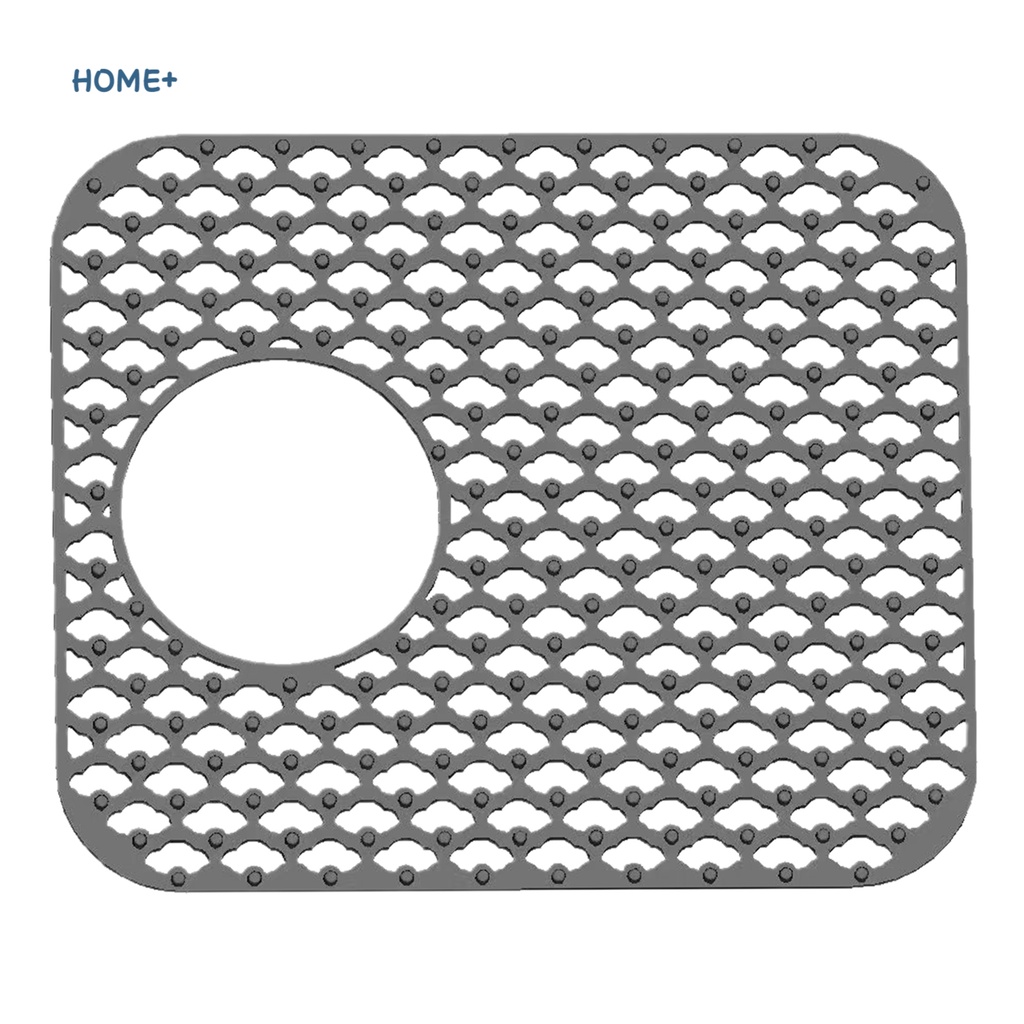 Silicone Sink Protector Foldable NonSlip Sink Mat Grid Accessory for