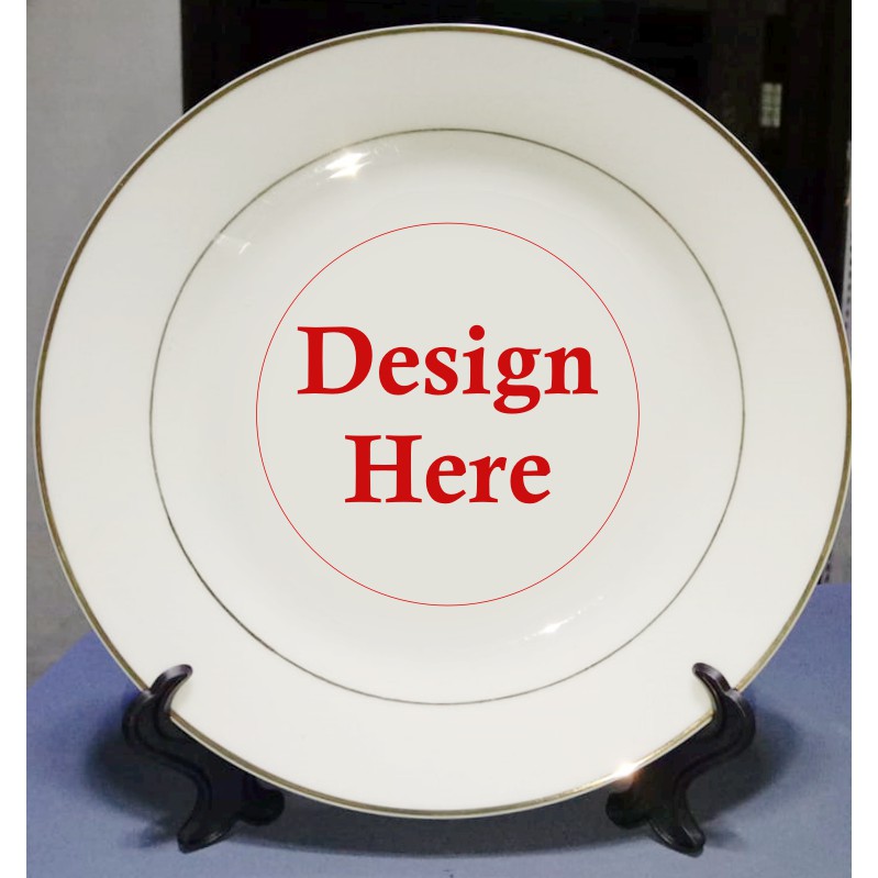 Personalized Ceramic Plates, Sublimation plates, Customized plate