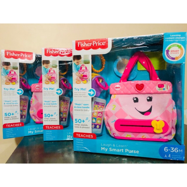 Fisher-Price Laugh &amp; Learn My Smart Purse | Shopee Philippines
