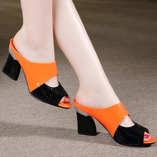 Step Out Fearlessly: The Chunky Heel Fish Mouth Sandal You Need