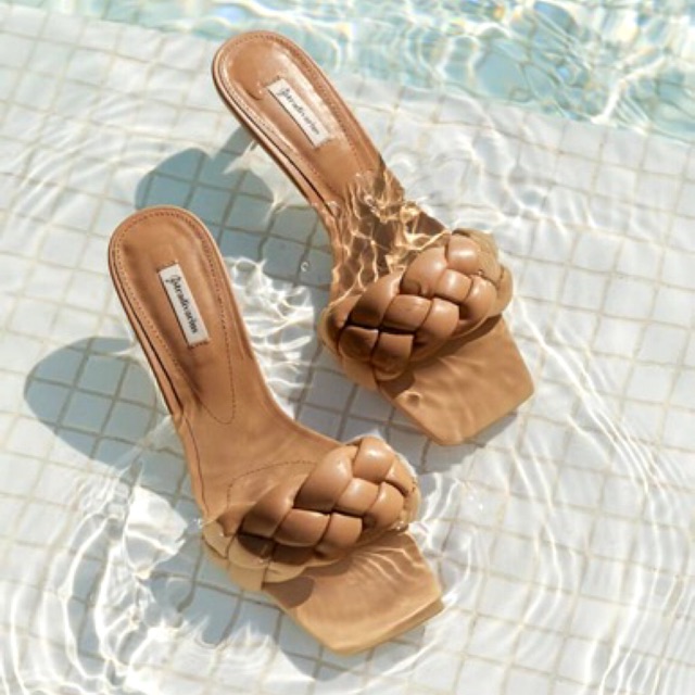 Stradivarius 2025 braided sandals