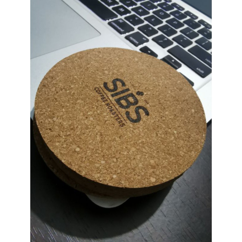 Cork Coffee Coaster - with printed Sibs Coffee Roasters logo | Shopee ...