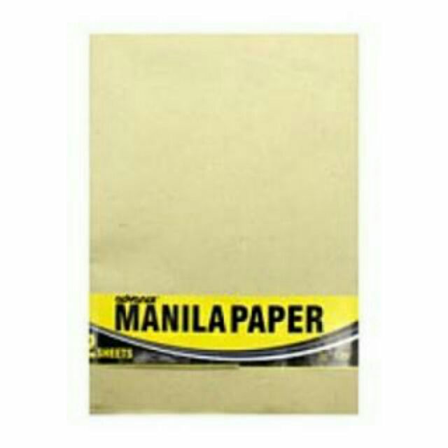 Manila Paper (1roll/24 sheets) Shopee Philippines