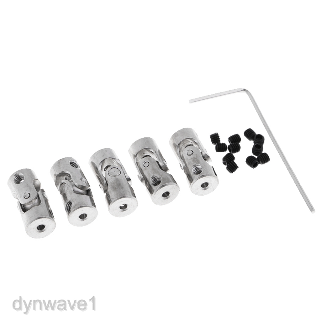 5Pcs 2x2mm RC Boat/Car Shaft Coupler – Universal Joint Motor Connector
