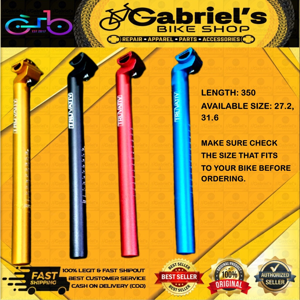 Truvativ Seatpost for 27.2, 30.4, 30.8, 31.6 (Check size on your bike
