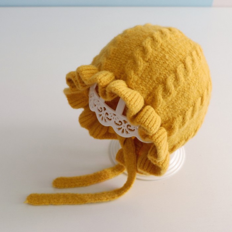 636 Months Winter Baby Hat Knitted Ear Protection Warm Infant