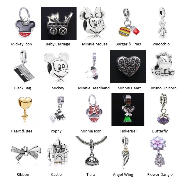 Pandora on sale charms prices