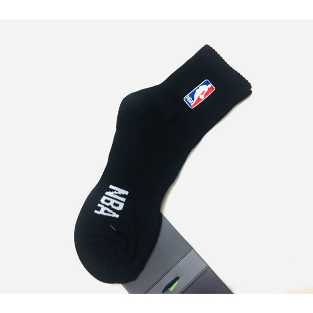 Iconic NBA long socks (black) | Shopee Philippines