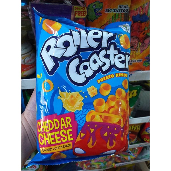 Roller Coaster Potato Rings 85grams Shopee Philippines