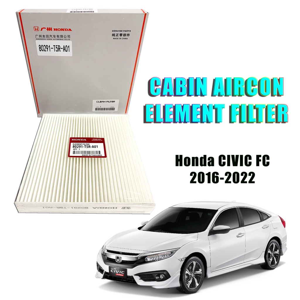 80291T5RA01 HONDA CIVIC FC 20162022 OEM Honda Genuine Parts Cabin