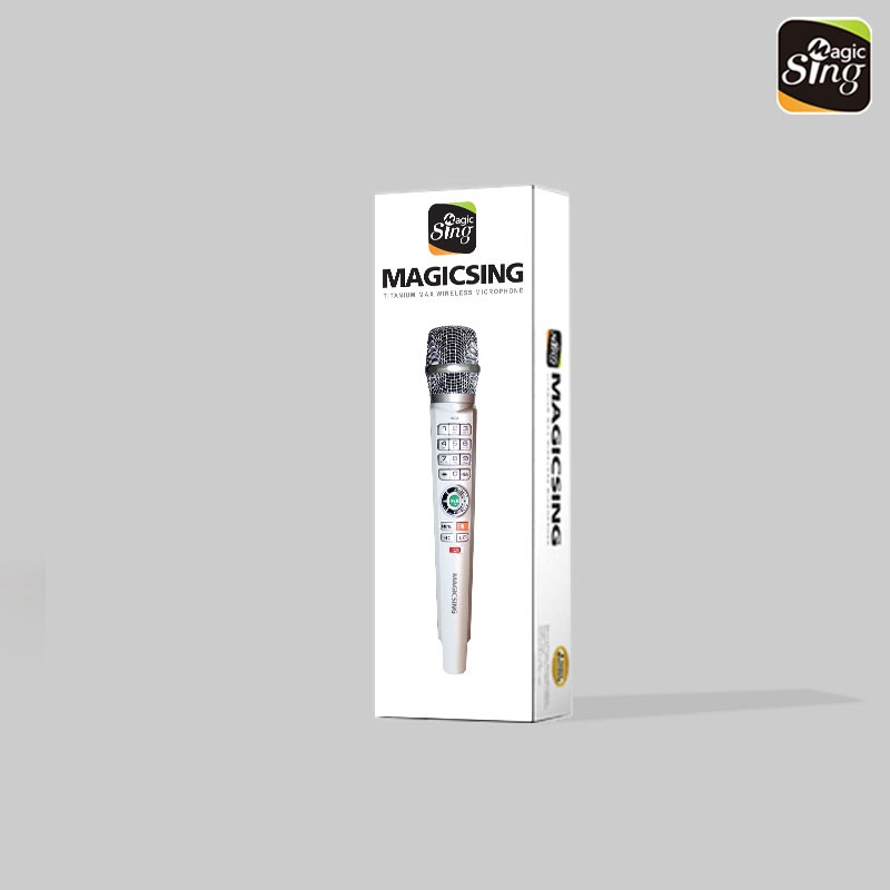 Magic Sing Additional Wireless Microphone Titanium Max | Shopee Philippines